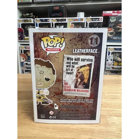 VAULTED Leatherface Funko Pop #11 Texas Chainsaw Massacre Movies Horror Movie - Picture 3 of 6
